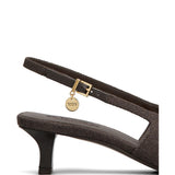 Decollete con punta a contrasto in marrone e beige Tod's - donna 