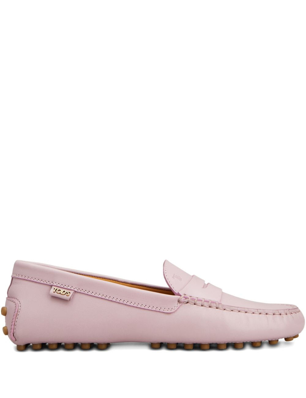 Mocassini in pelle in rosa Tod's - donna 