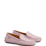 Mocassini in pelle in rosa Tod's - donna 
