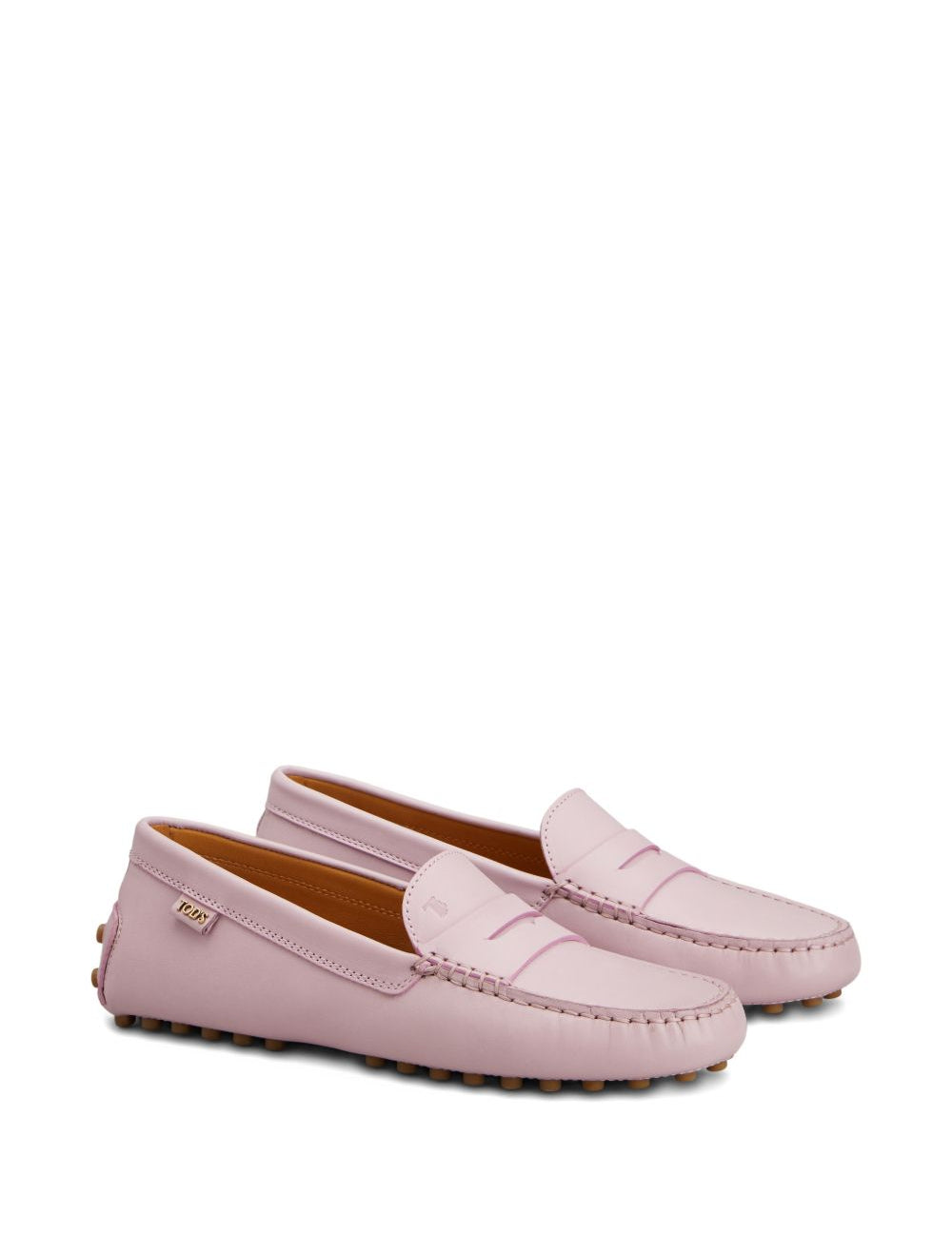 Mocassini in pelle in rosa Tod's - donna 