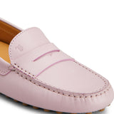 Mocassini in pelle in rosa Tod's - donna 