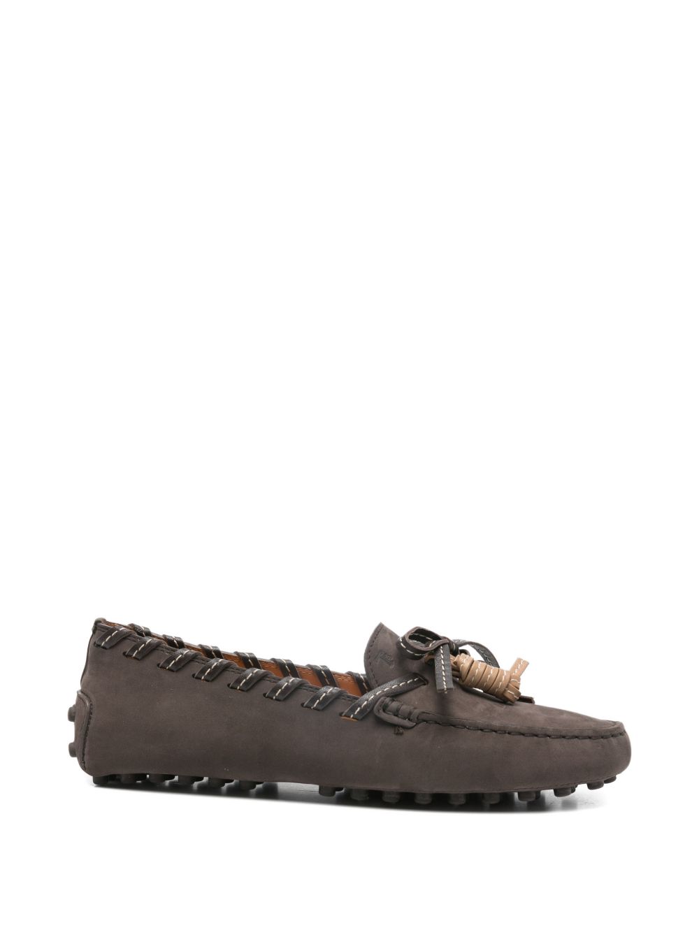 Mocassini in pelle in marrone Tod's - donna 