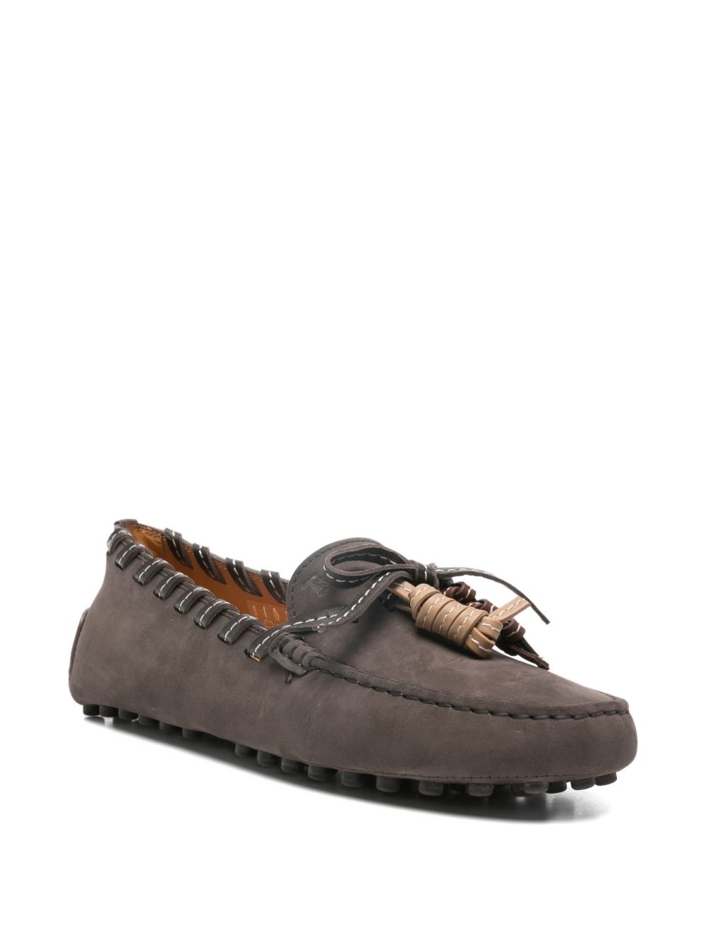 Mocassini in pelle in marrone Tod's - donna 