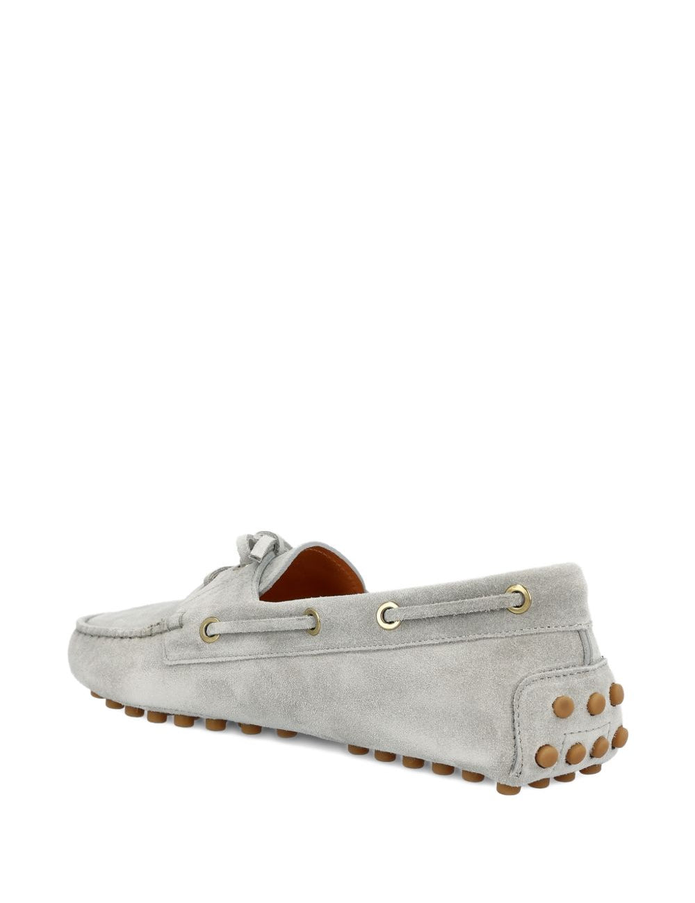 Mocassini in suede in grigio Tod's - donna 