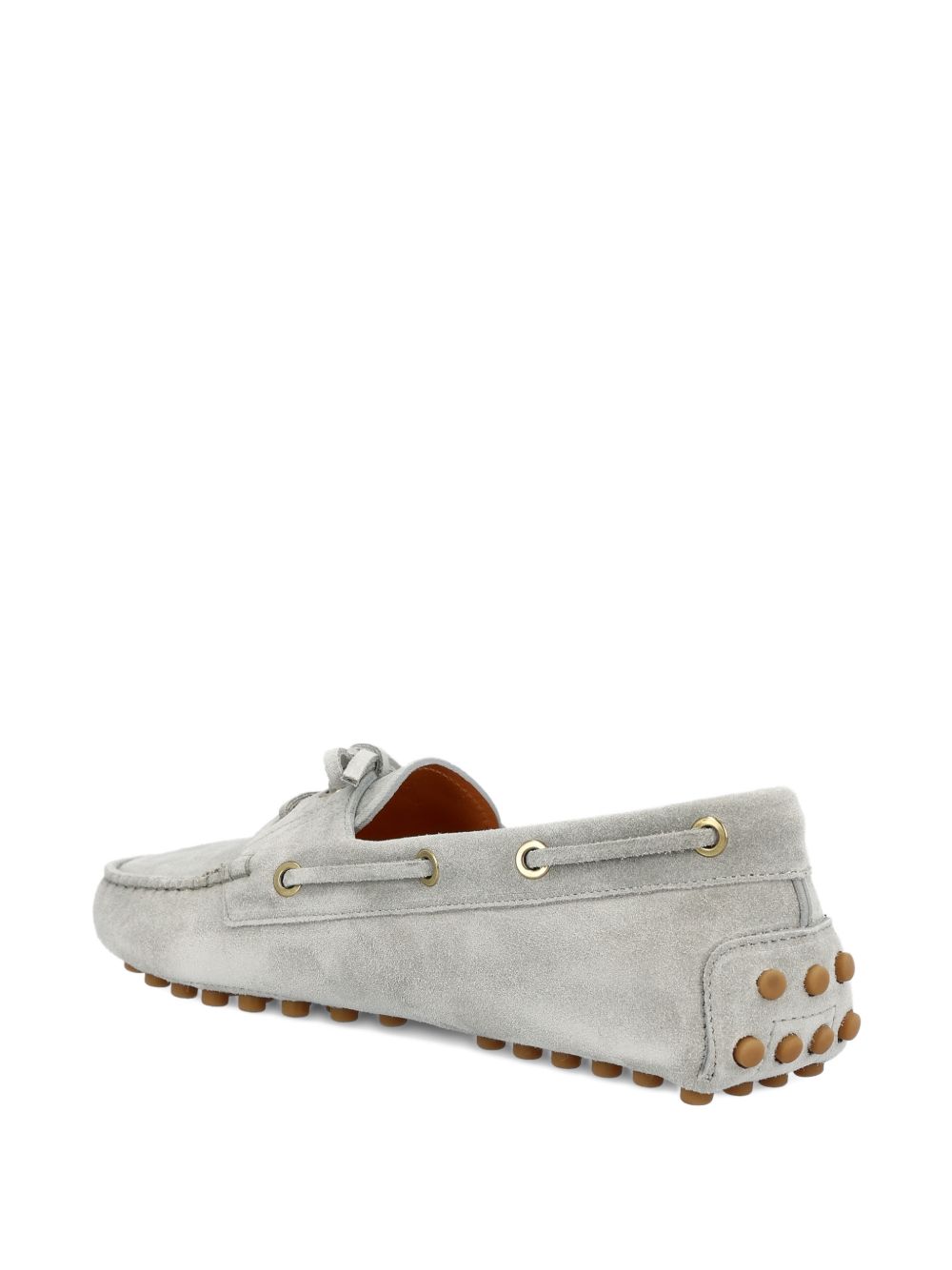Mocassini in suede in grigio Tod's - donna 