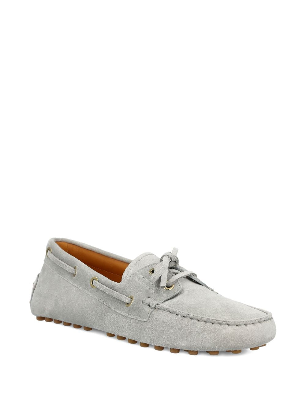 Mocassini in suede in grigio Tod's - donna 