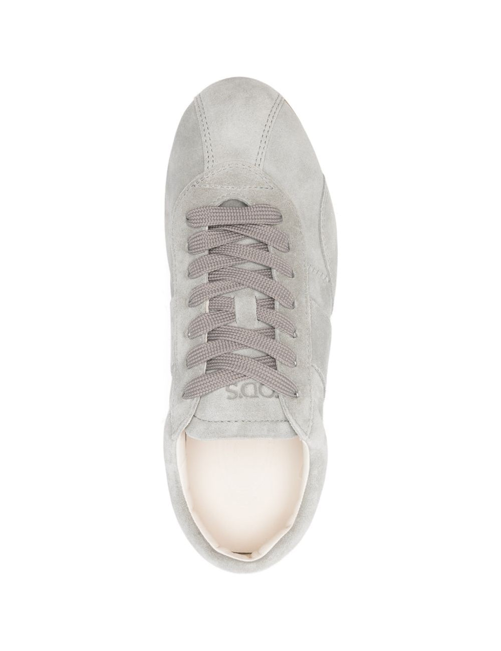 Sneakers basse in pelle in grigio Tod's - donna 