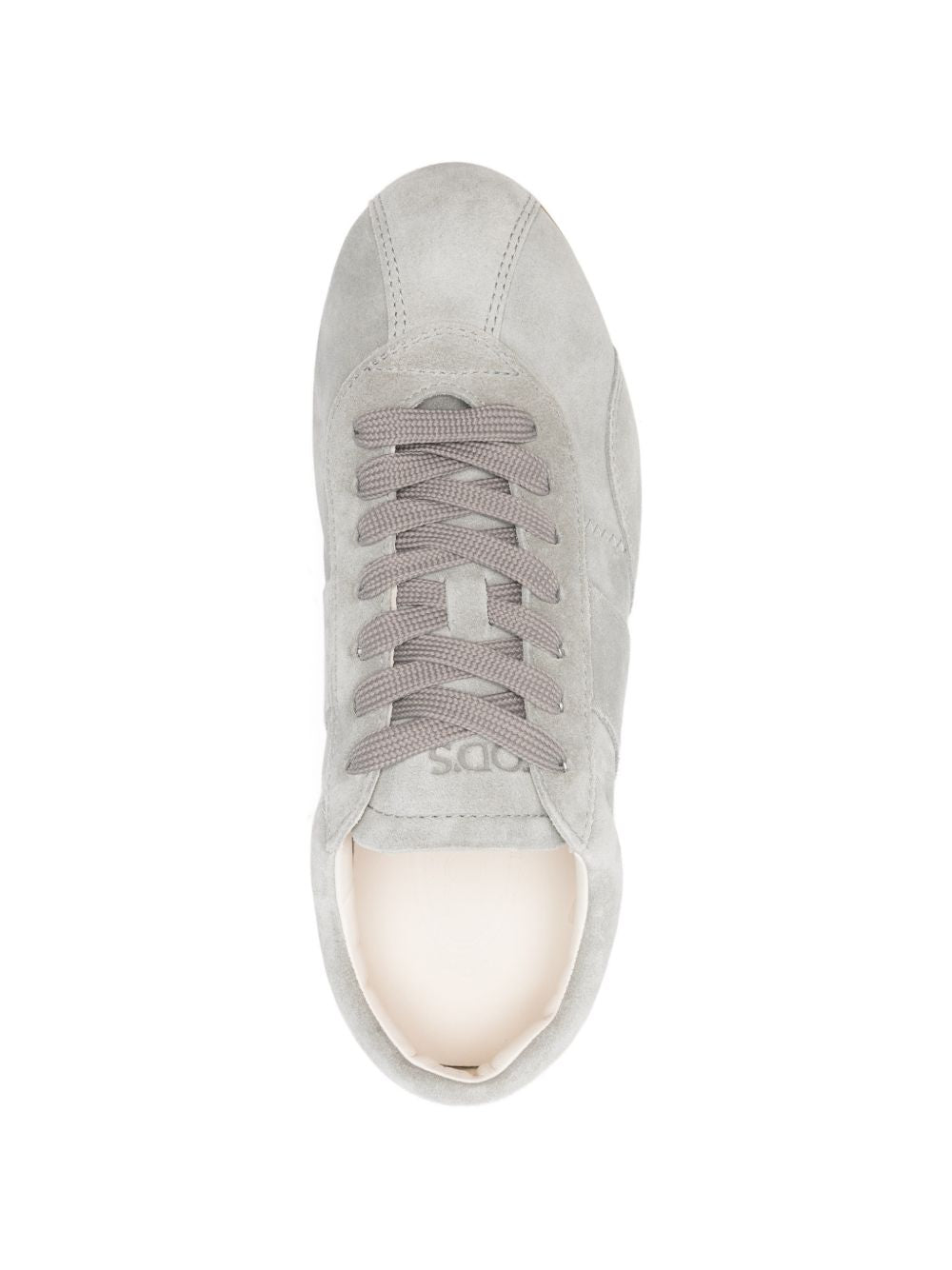 Sneakers basse in pelle in grigio Tod's - donna 