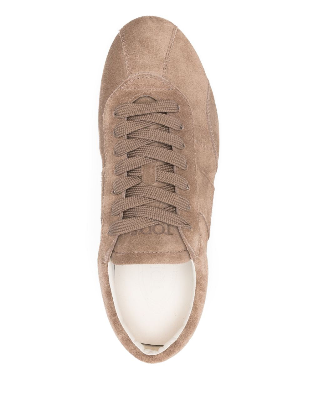 Sneakers basse in pelle in marrone Tod's - donna 
