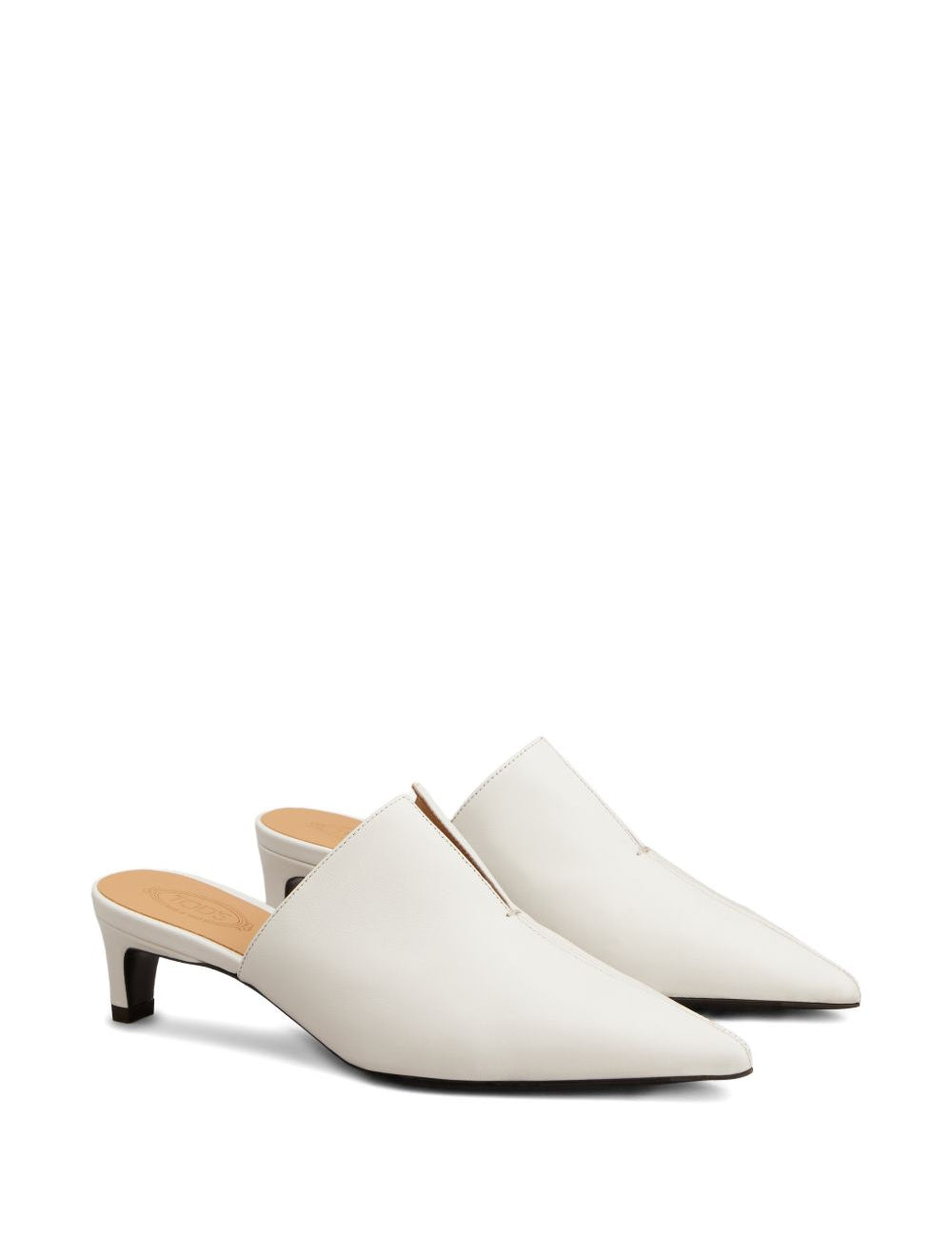 Mules con tacco in beige Tod's - donna 