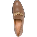 Mocassini in pelle in beige Tod's - donna 