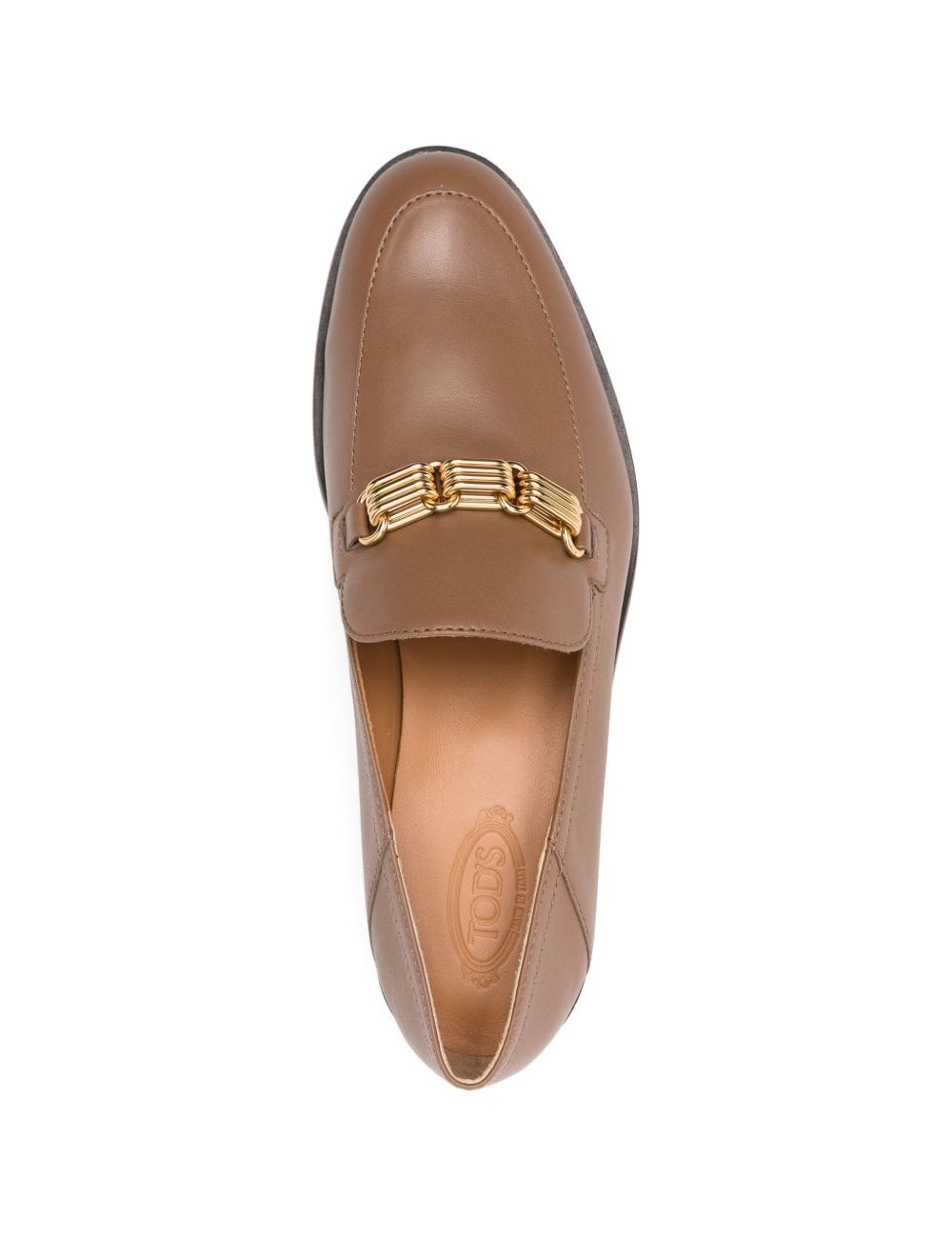 Mocassini in pelle in beige Tod's - donna 