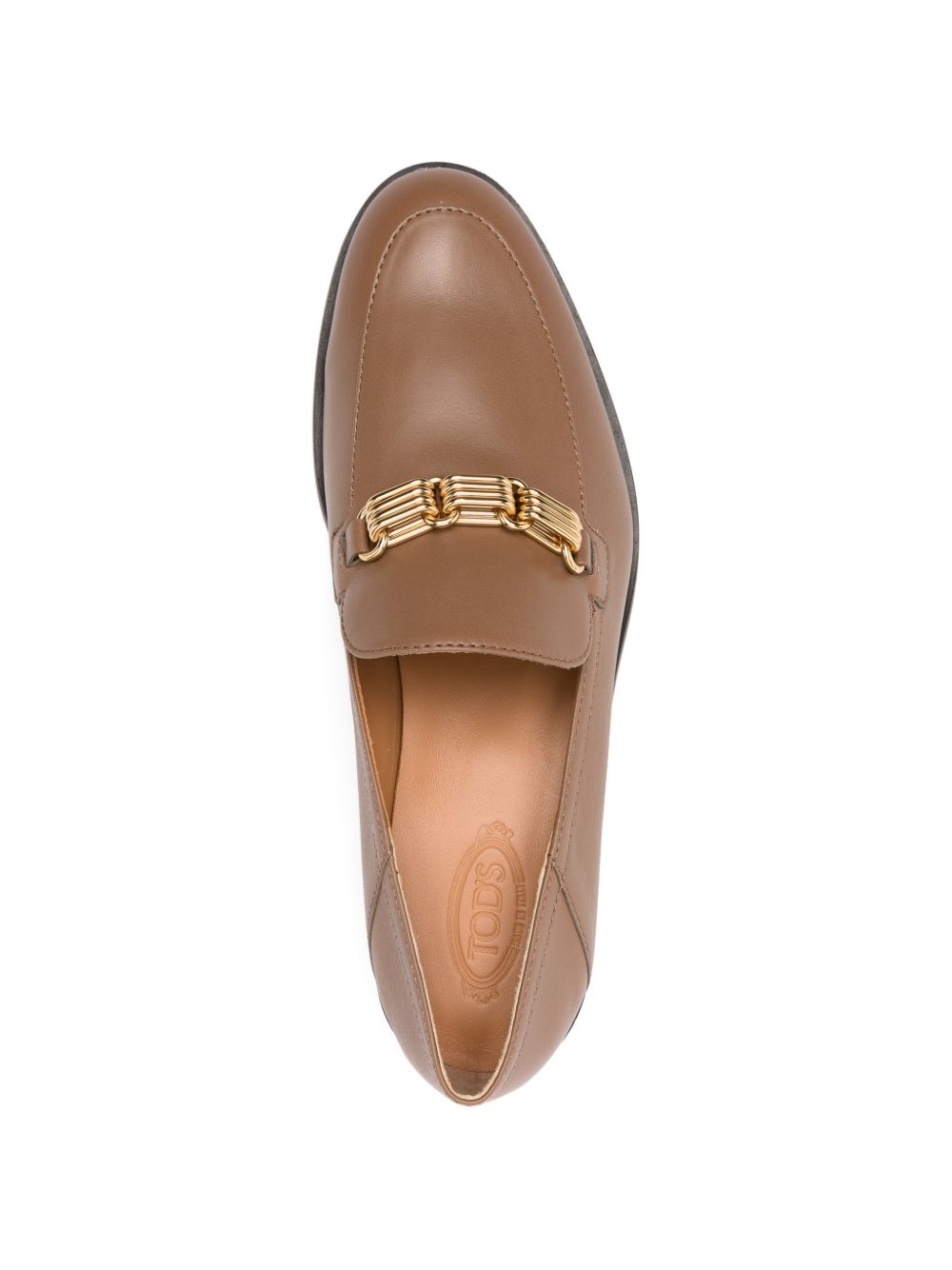 Mocassini in pelle in beige Tod's - donna 