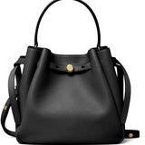 Borsa a mano romy in nero tory burch - donna 