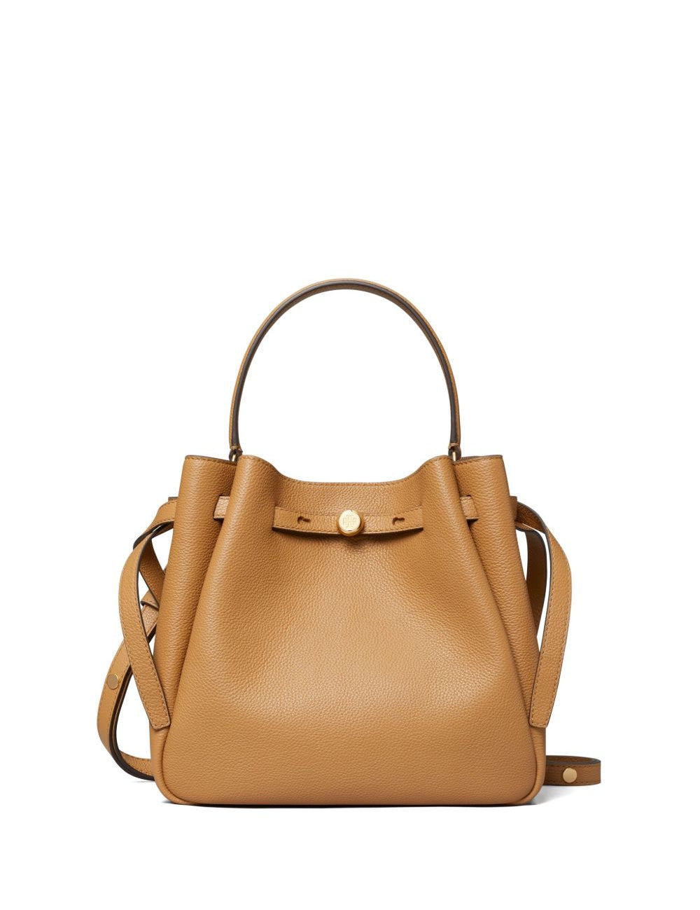 Borsa a mano romy in beige tory burch - donna 