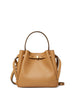 Borsa a mano romy in beige tory burch - donna