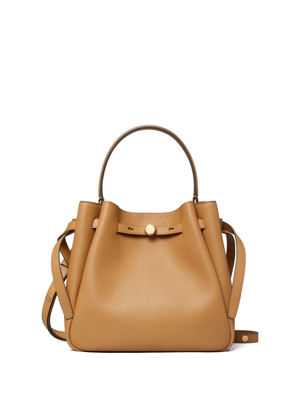 Borsa a mano romy in beige tory burch - donna 