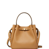 Borsa a mano romy in beige tory burch - donna 