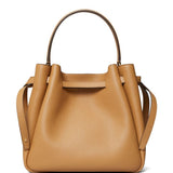 Borsa a mano romy in beige tory burch - donna 