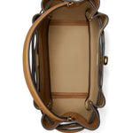 Borsa a mano romy in beige tory burch - donna 