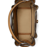 Borsa a mano romy in beige tory burch - donna 