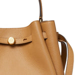 Borsa a mano romy in beige tory burch - donna 
