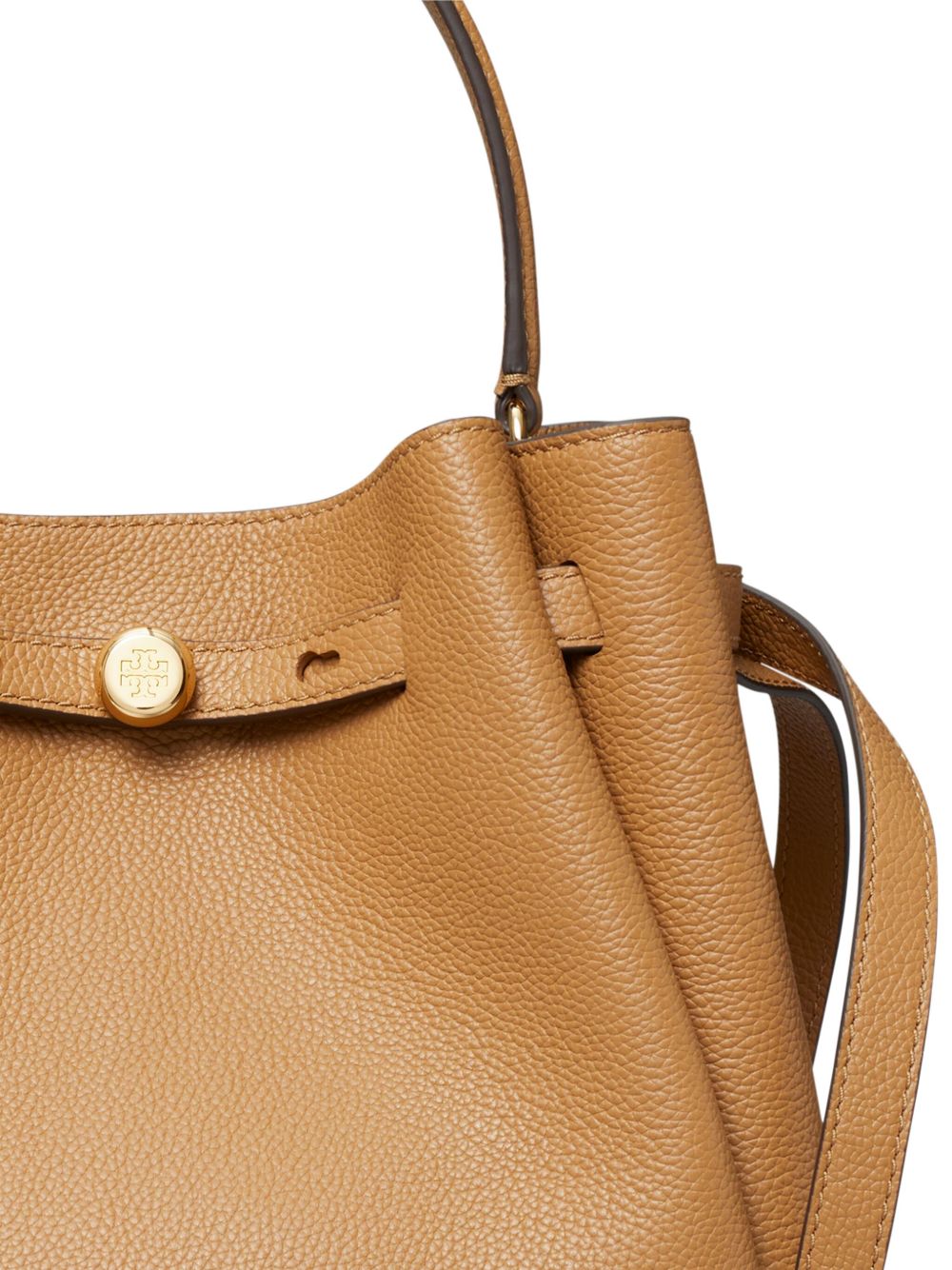 Borsa a mano romy in beige tory burch - donna 