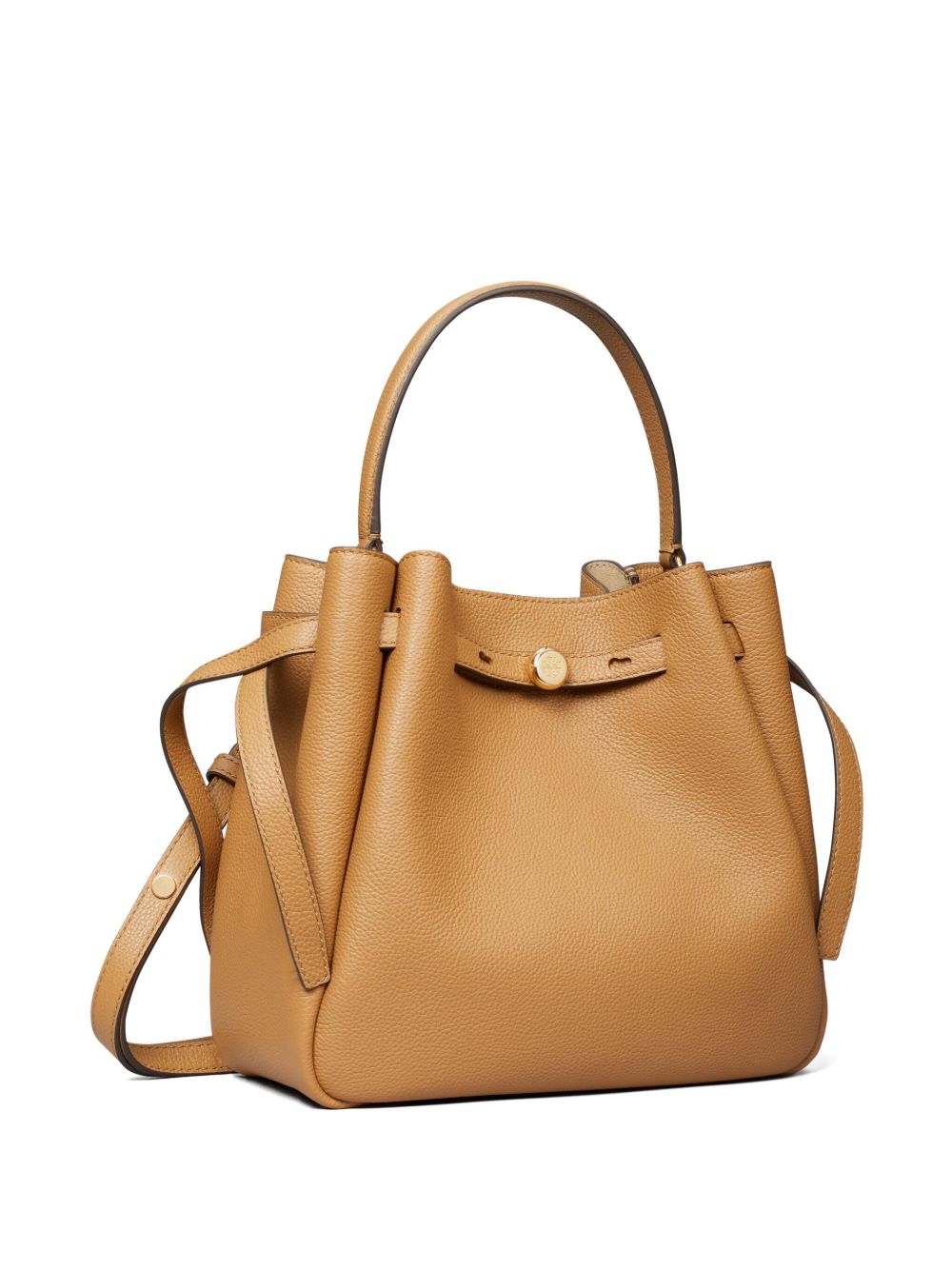 Borsa a mano romy in beige tory burch - donna 