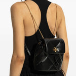 Zaino Virginia in nero Tory burch - donna 