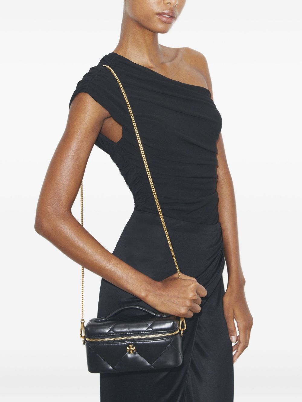 borsa a mano kira diamond in nero Tory burch - donna 