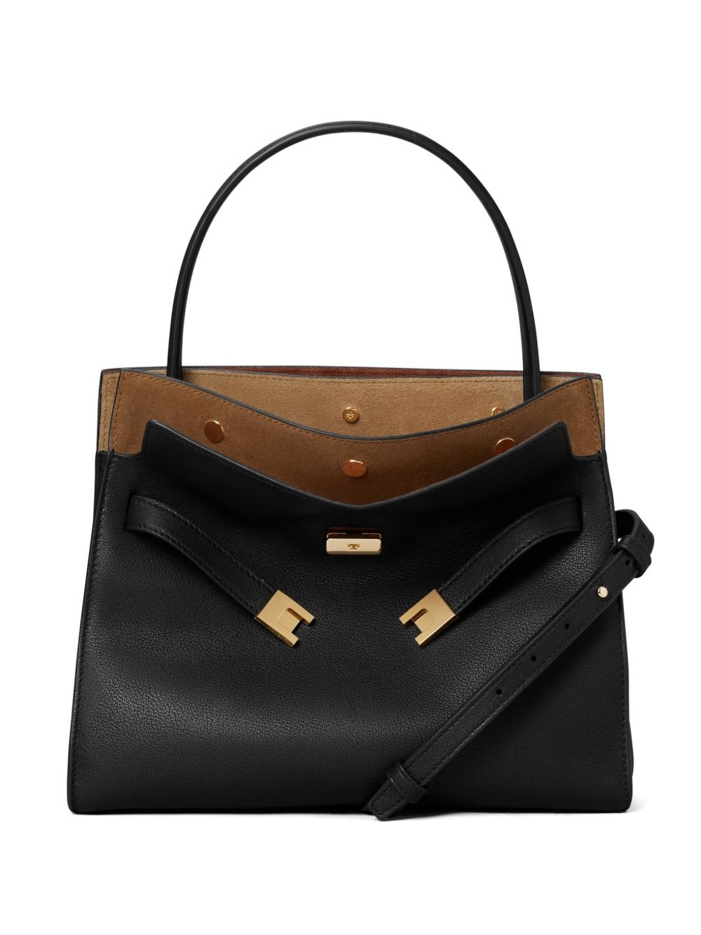 Borsa a mano Lee Radziwill small in nero Tory Burch - donna 