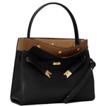 Borsa a mano Lee Radziwill small in nero Tory Burch - donna 