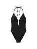 Tory Burch Black Ring Swimsuit - Women's