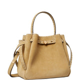 Borsa a mano Romy in beige Tory Burch - donna 