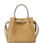 Borsa a mano Romy in beige Tory Burch - donna 