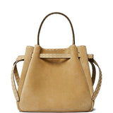 Borsa a mano Romy in beige Tory Burch - donna 