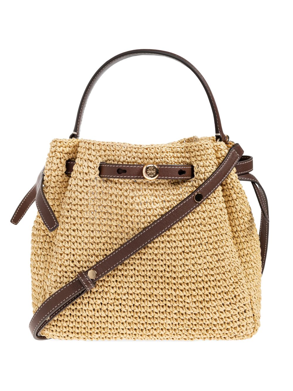 Borsa a mano Romy in beige Tory Burch - donna 