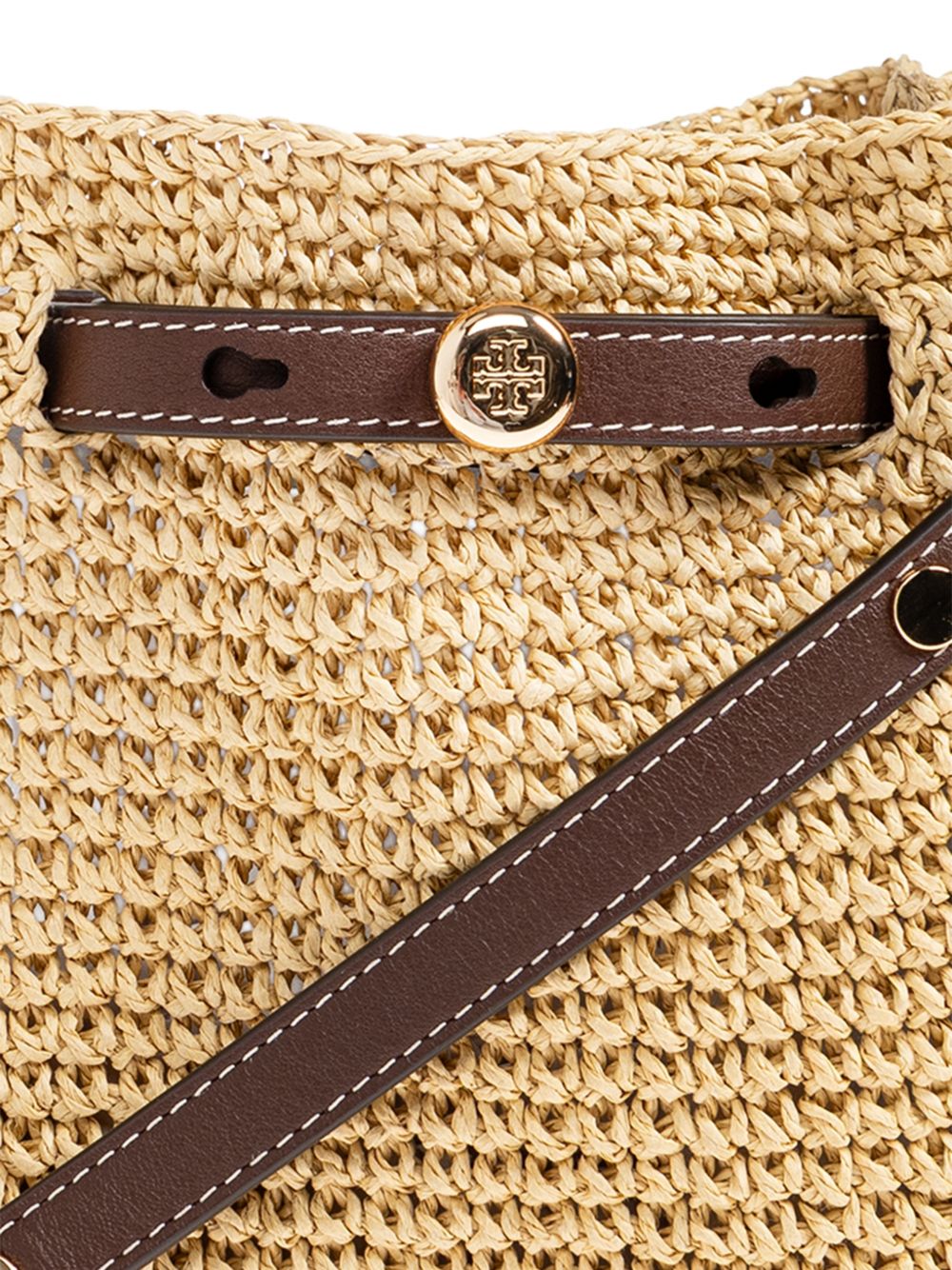 Borsa a mano Romy in beige Tory Burch - donna 