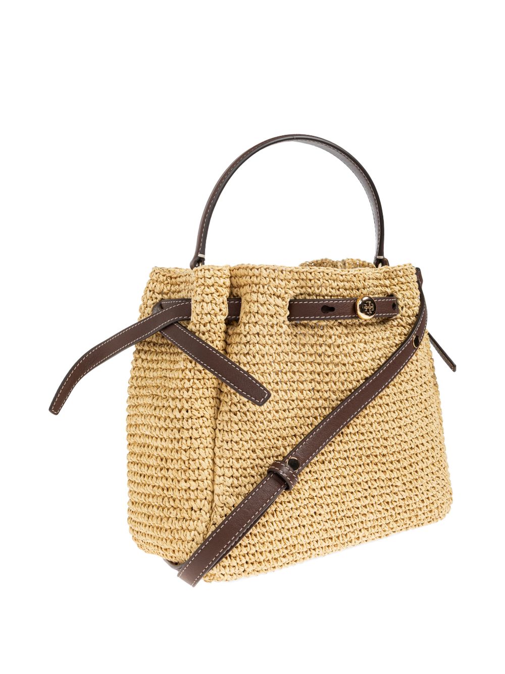 Borsa a mano Romy in beige Tory Burch - donna 
