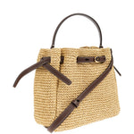 Borsa a mano Romy in beige Tory Burch - donna 