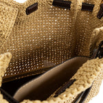 Borsa a mano Romy in beige Tory Burch - donna 