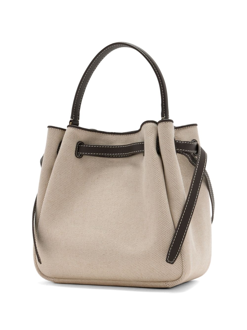 Borsa a secchiello Romy in beige Tory burch - donna 