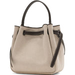 Borsa a secchiello Romy in beige Tory burch - donna 