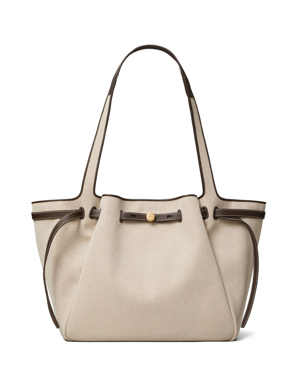 Borsa tote romy in beige Tory burch - donna 