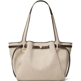 Borsa tote romy in beige Tory burch - donna 