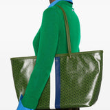 Borsa tote the racer in verde tory burch - donna 