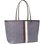 Borsa racer in blu Tory Burch - donna 