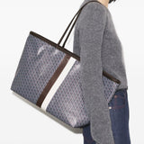 Borsa racer in blu Tory Burch - donna 