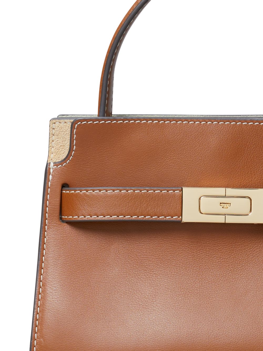 Borsa a mano Lee Radziwill petite in marrone Tory Burch - donna 