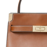 Borsa a mano Lee Radziwill petite in marrone Tory Burch - donna 